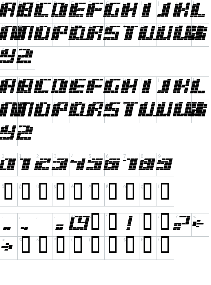 basm Italic Font FontYukle