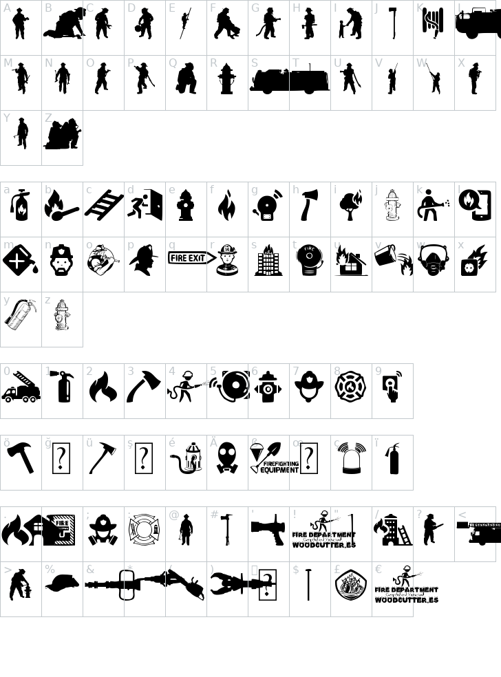 Fire Department Font | FontYukle