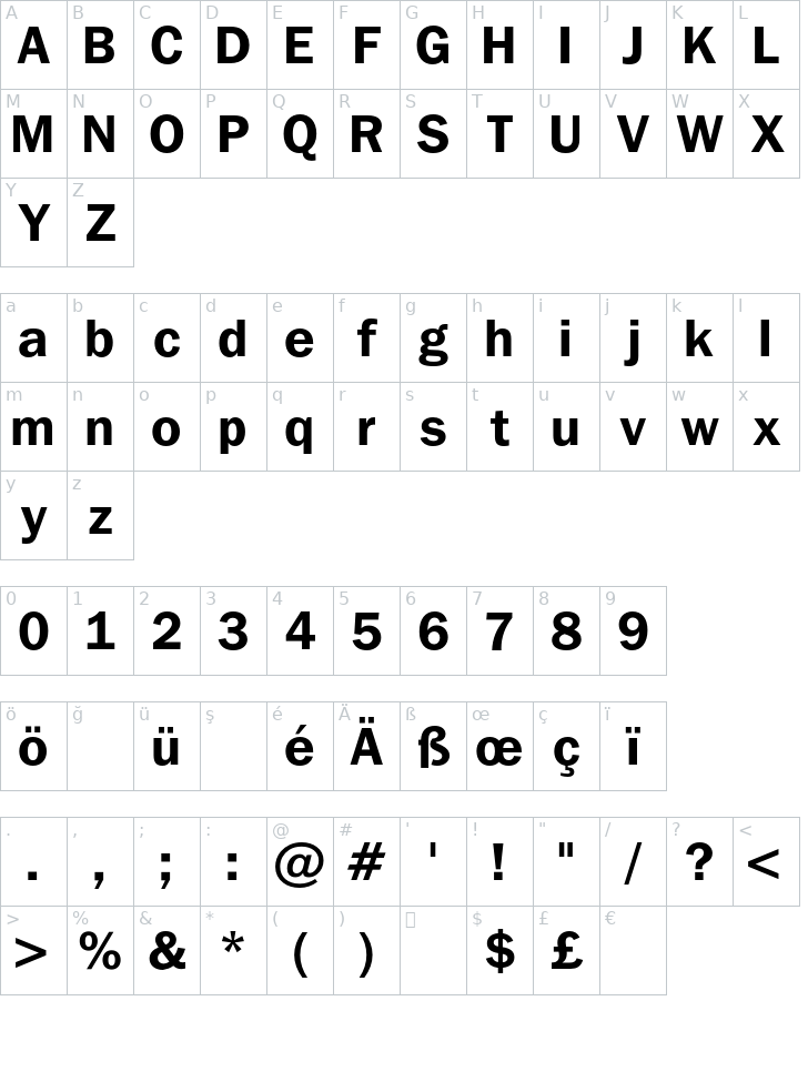 ITC Franklin Gothic Demi Font FontYukle