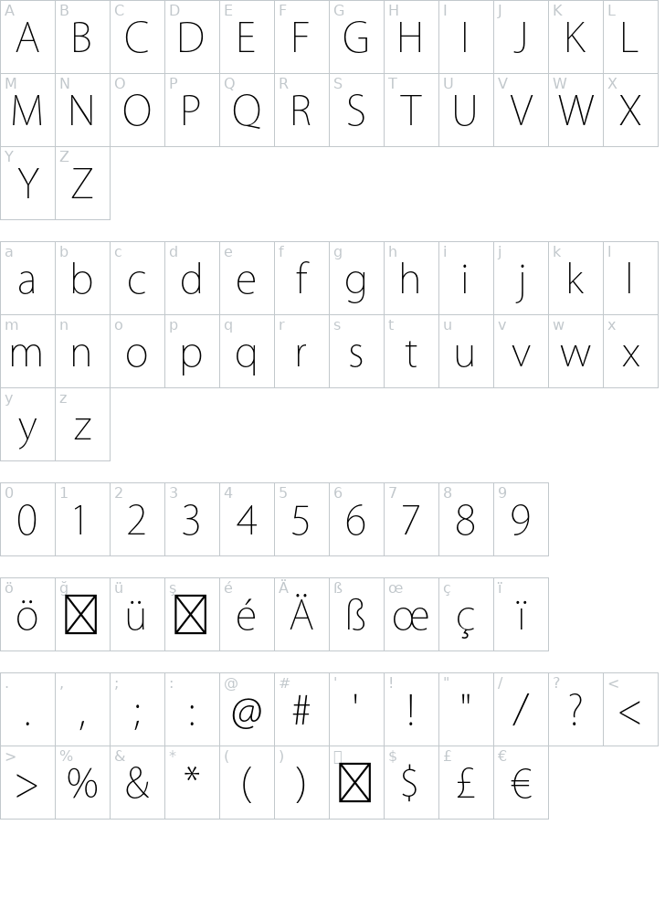 小塚ゴシック Pro EL Font FontYukle