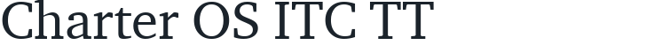 Charter OS ITC TT