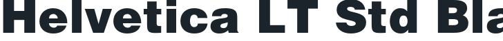 Helvetica LT Std Black