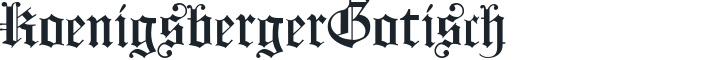 KoenigsbergerGotisch