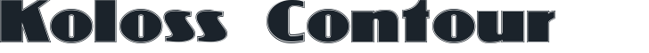 Koloss Contour