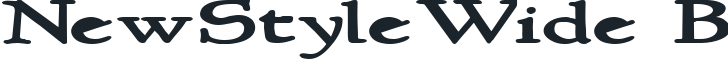 NewStyleWide Bold
