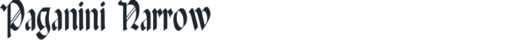 Paganini Narrow