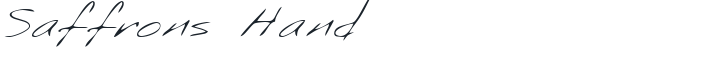 Saffrons Hand